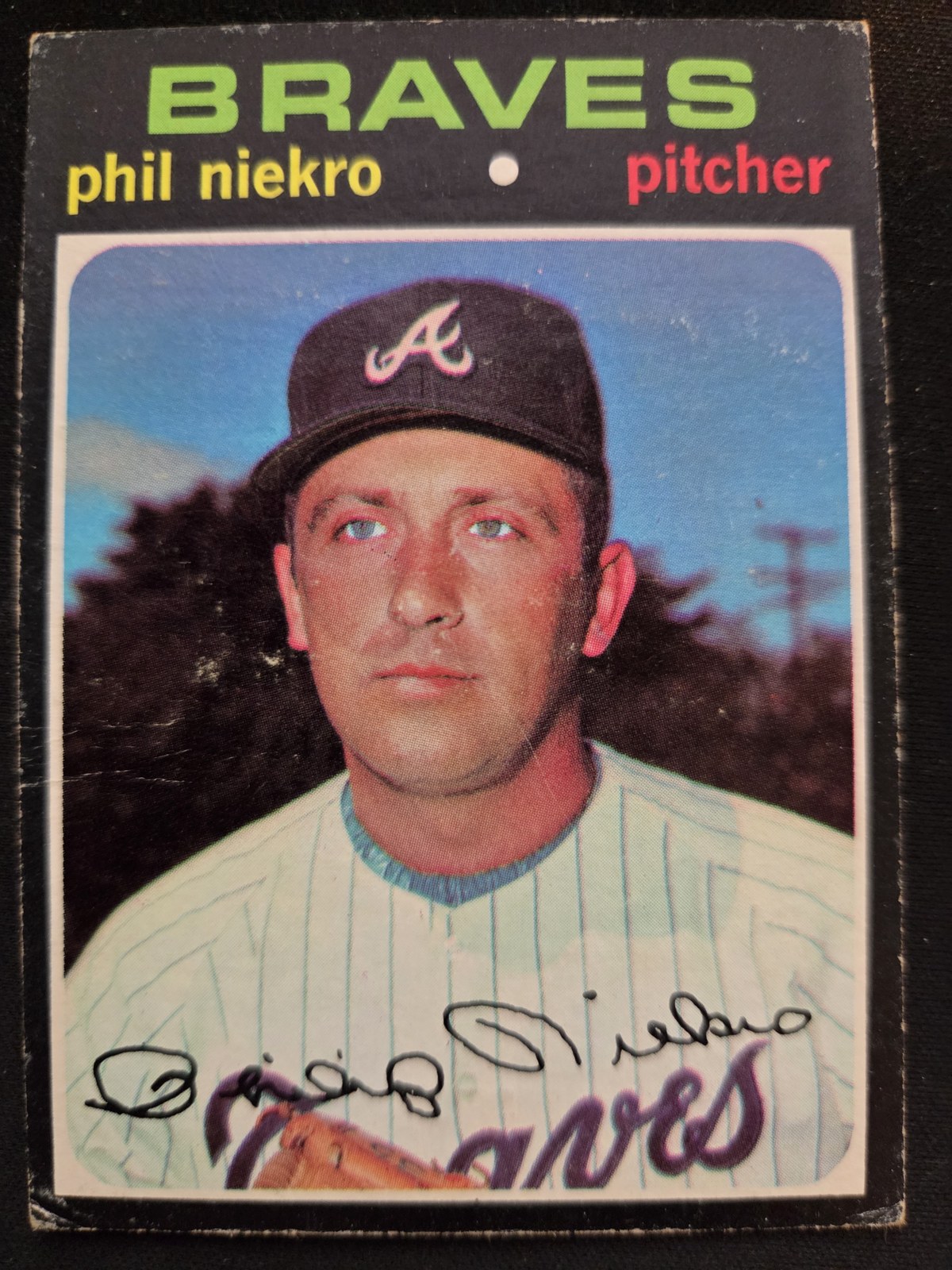 Phil Niekro Topps #30 front
