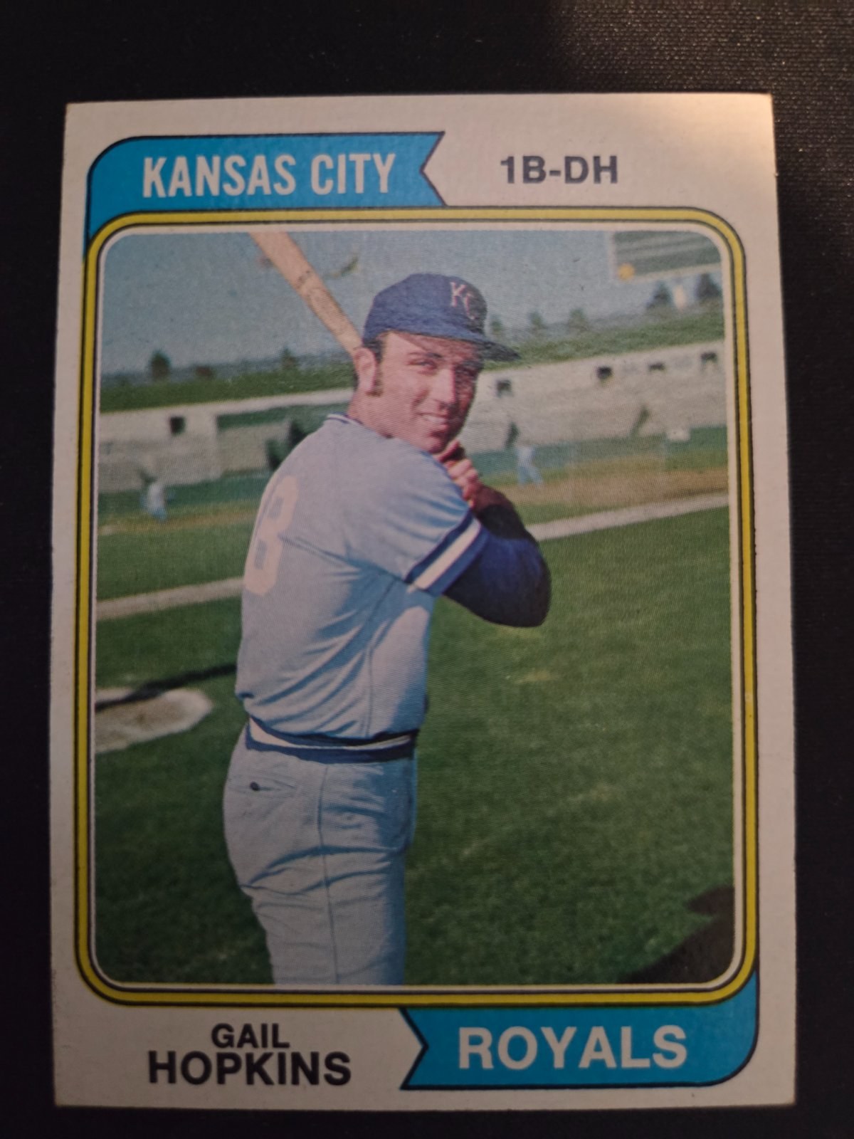 Gail Hopkins Topps #652 front