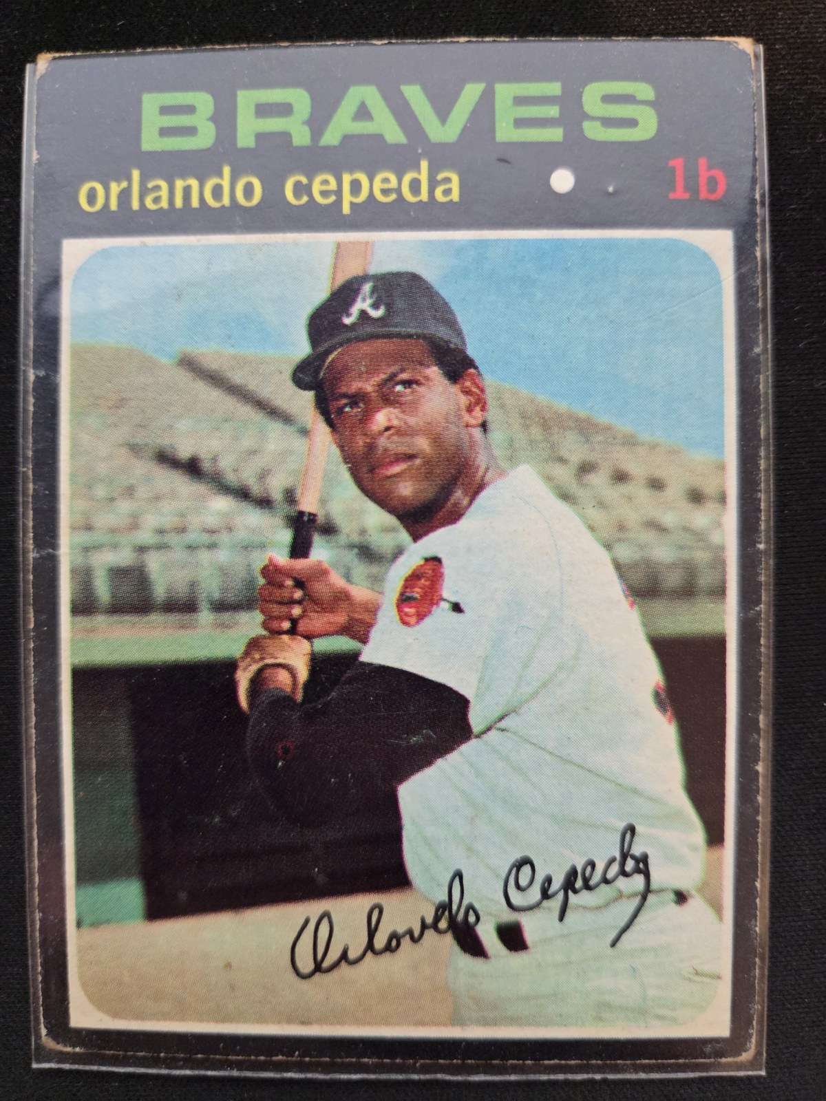 Orlando Cepeda Topps #605 front