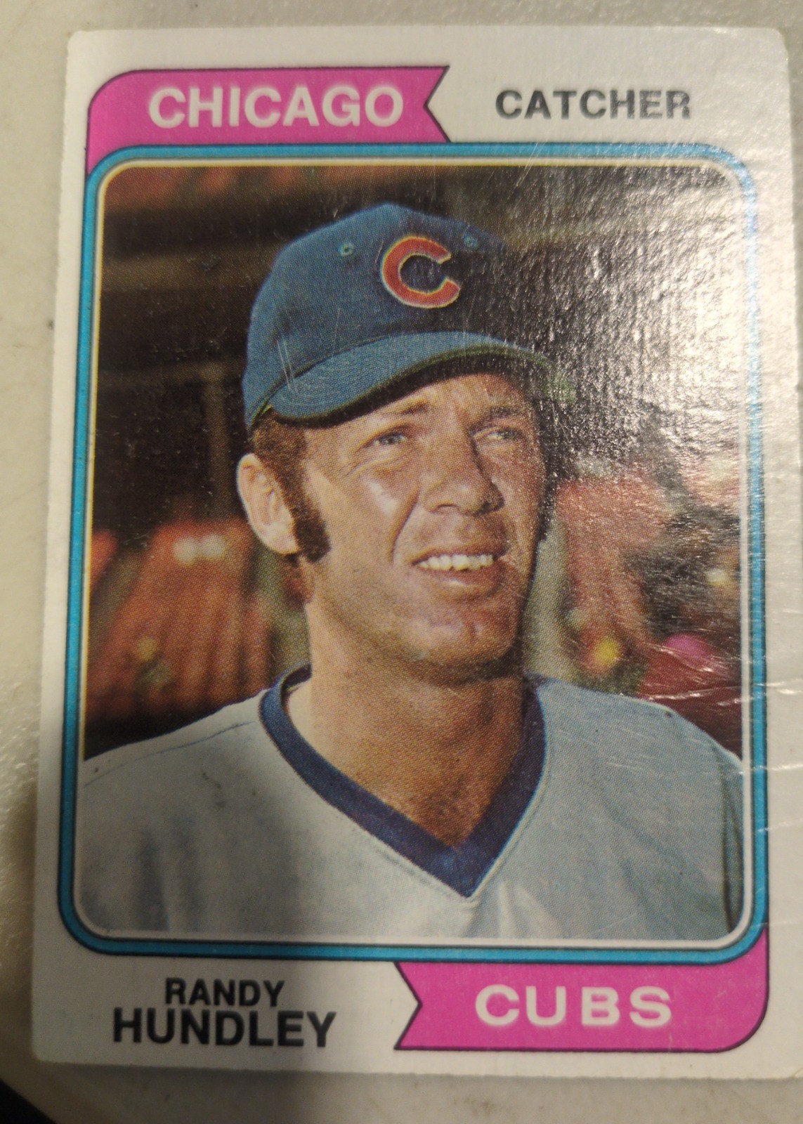 Randy Hundley 1974 Topps #319 front