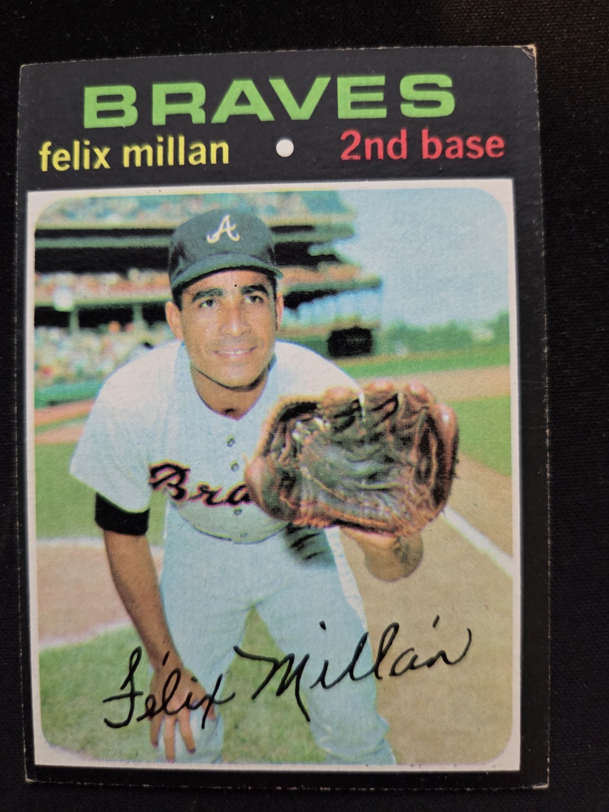 Felix Millan Topps #81 front