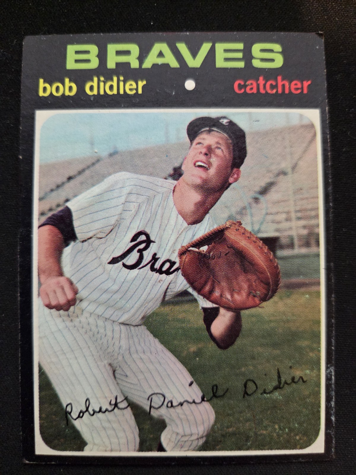 Bob Didier Topps #432 front