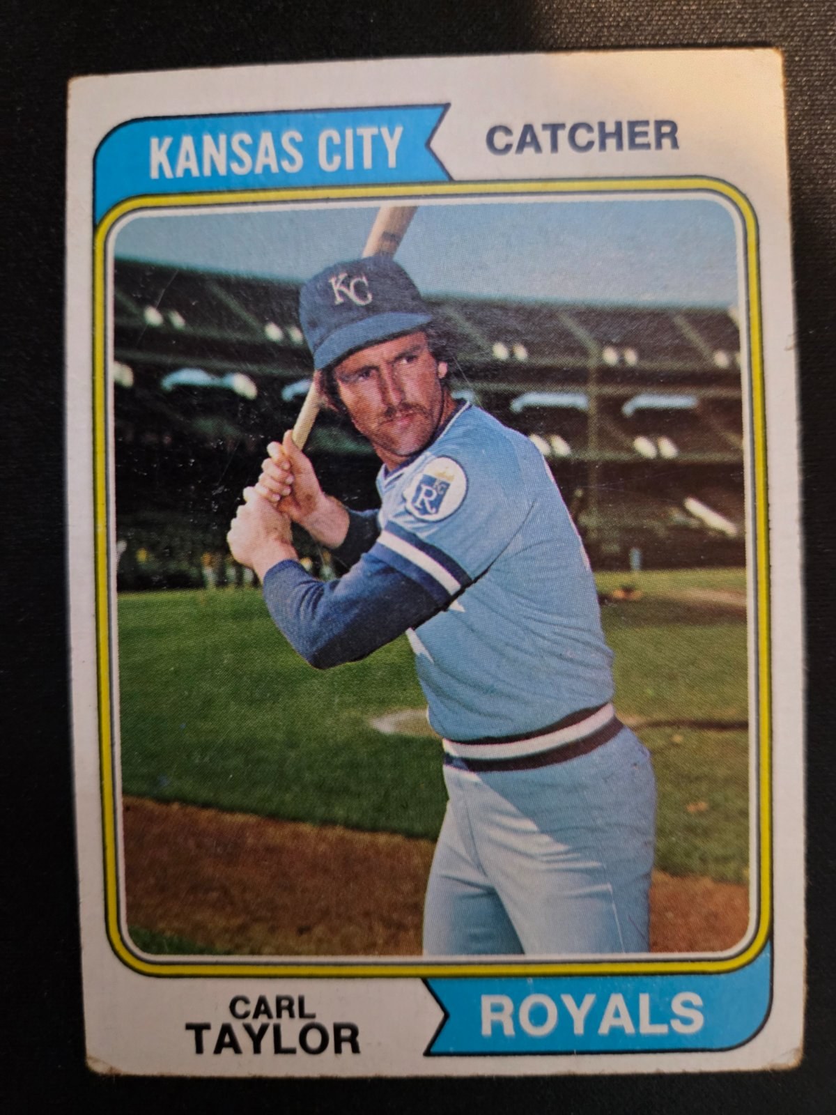 Carl Taylor Topps #627 front