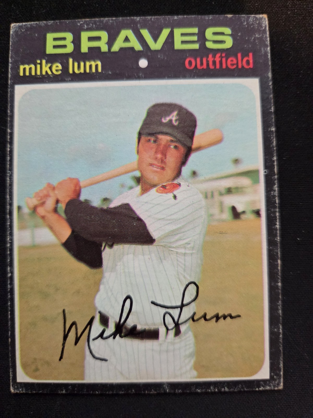 Mike Lum Topps #194 front