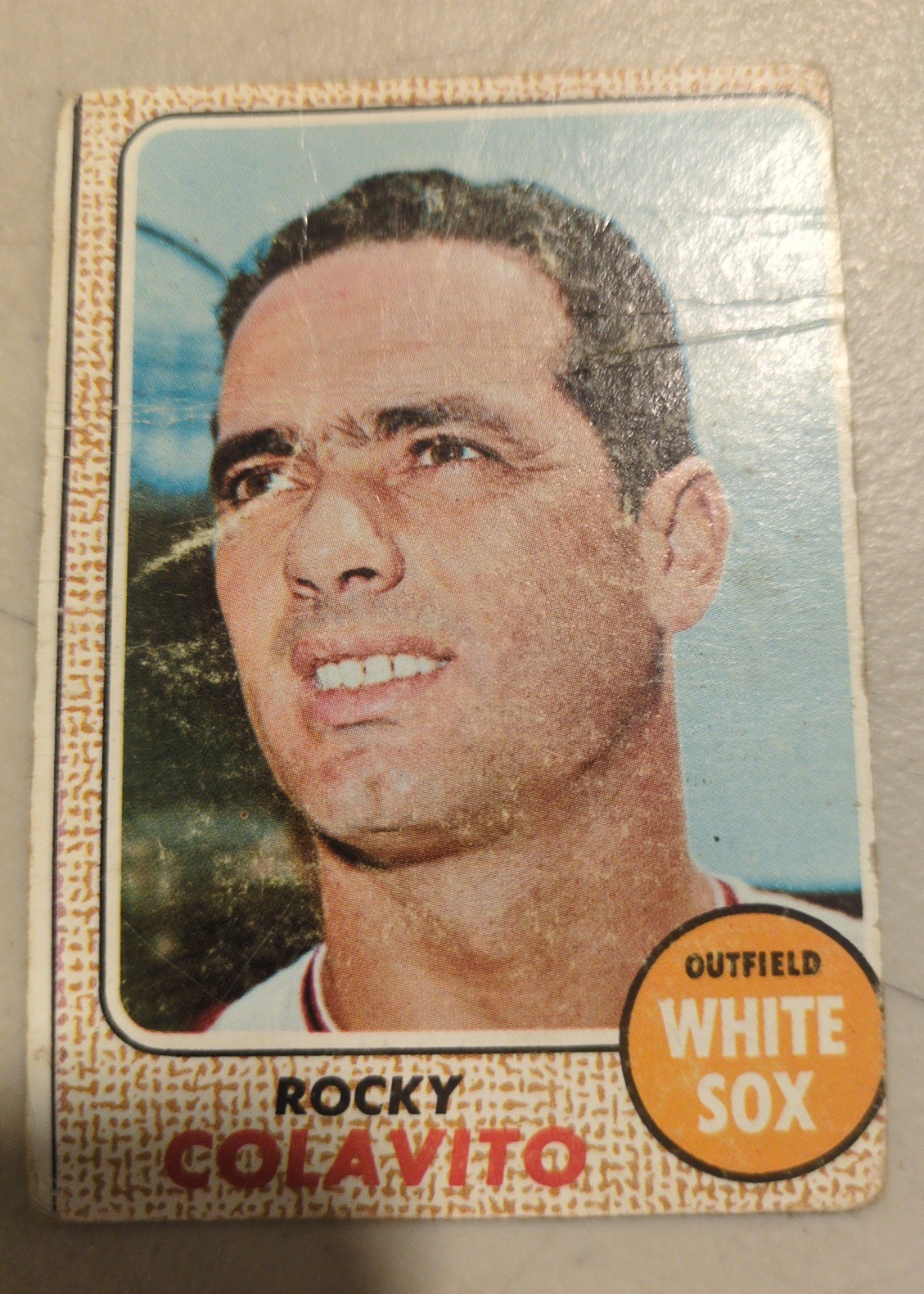 Rocky Colavito 1968 Topps #99 front