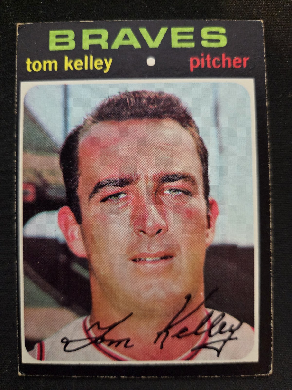 Tom Kelley Topps #463 front