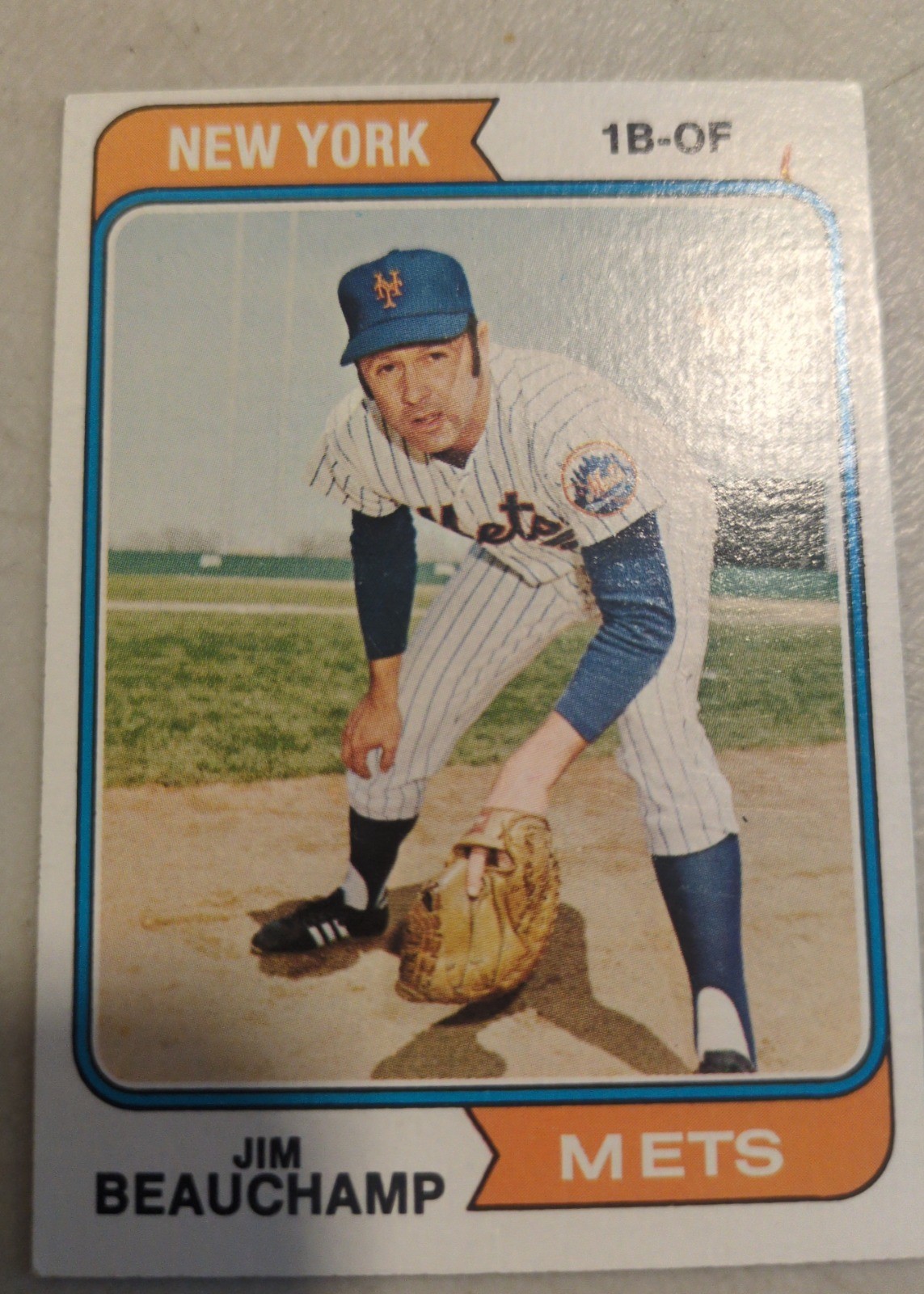 Jim Beauchamp 1974 Topps #424 front