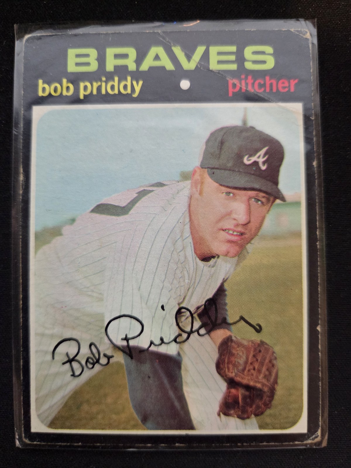 Bob Priddy Topps #147 front