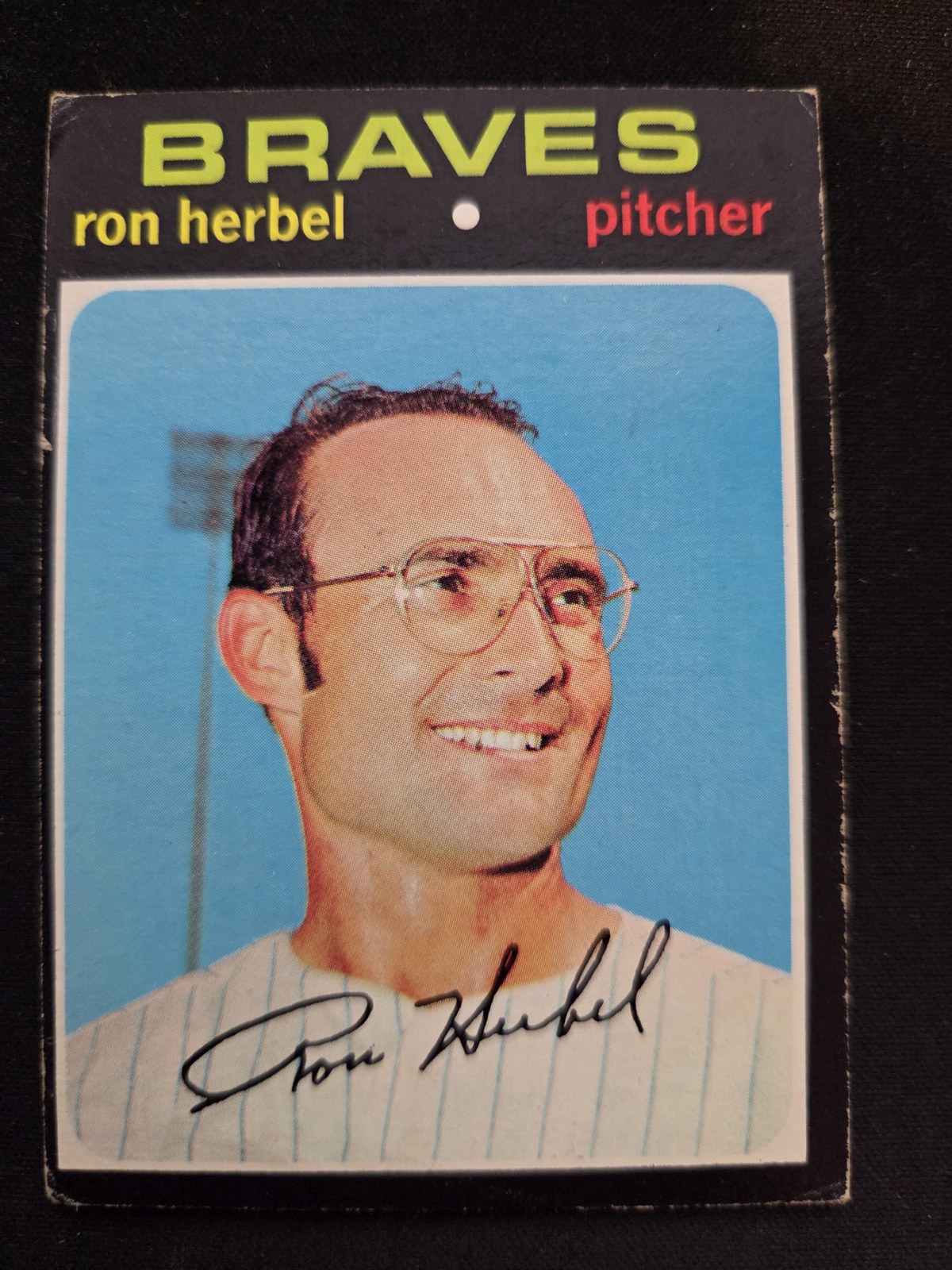 Ron Herbel Topps #387 front